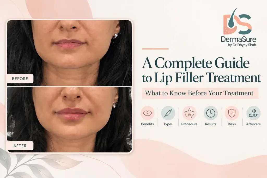 complete guide for lip filler treatment by dr. dhyey shah